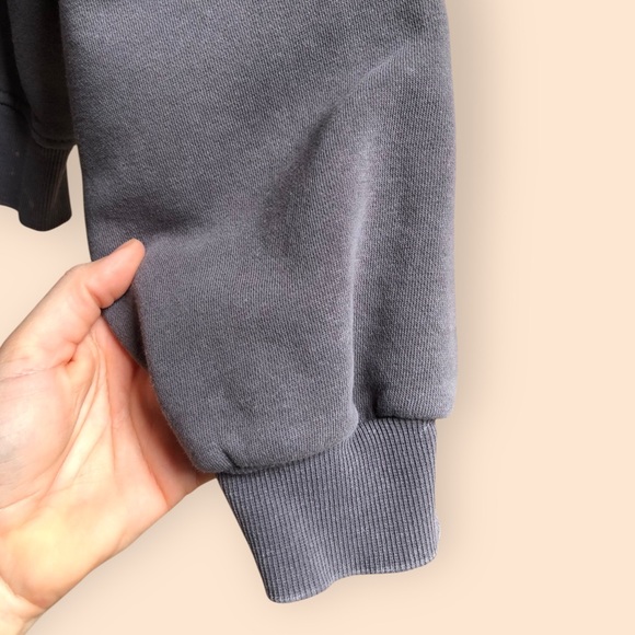 Vinyl Icons Limoncello Graphic Print Crewneck Sweatshirt Oversized Crop Women M - Picture 8 of 9